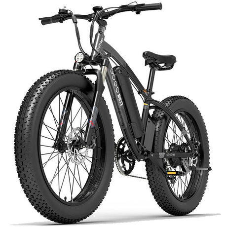 GOGOBEST GF600 Electric Mountain Bike 26*4.0 Inches Wheel 200kg Load 48V Motor Shimano 7-Speed 6061 Aluminum Alloy Frame