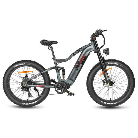 RSA08-II 1000W All Terrain Electric Road Bike Premium Paved and Off-Road Riding Experience