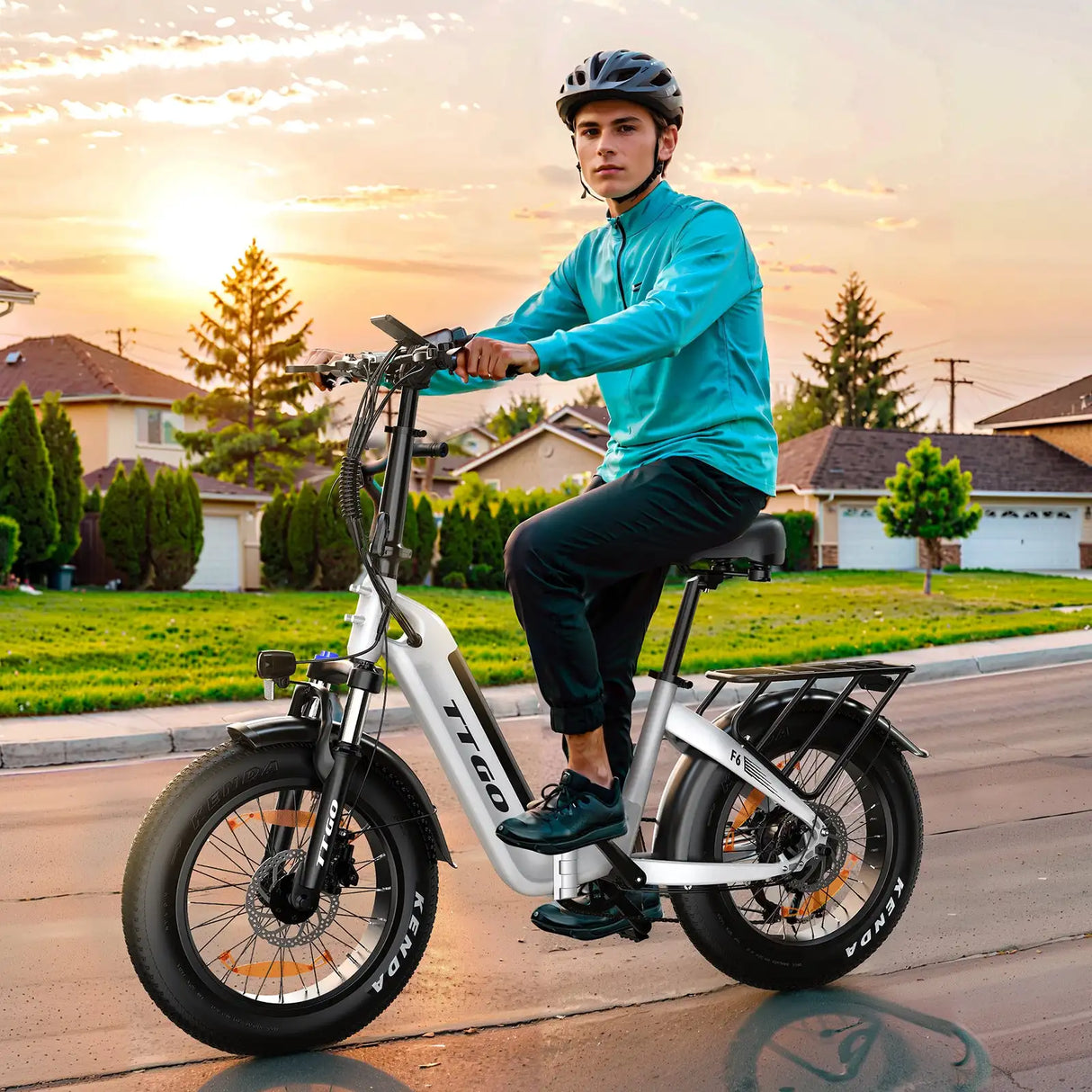 F6 Folding ebike，250W 45N.M Motor, 25Ah large Battery