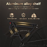 DrVetion CT20 Electric Folding Bike 10AH/15AH/20AH 48V 750W up to 45km/h Speed