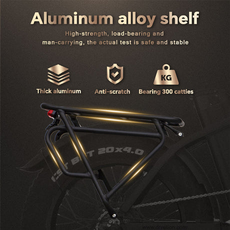 DrVetion CT20 Electric Folding Bike 10AH/15AH/20AH 48V 750W up to 45km/h Speed