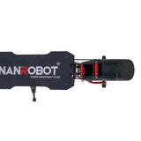 For NANROBOT D4+3.0 Electrical Scooter 10 Inch Tire 1000W Motor Power 50km/h Max Speed 60km Range per Charge 150kg Max Load