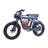 BEZIOR XF006 Electric Mountain Bike-70km Range 48V Motor Aluminum Alloy Frame 20x4.0" Wheels