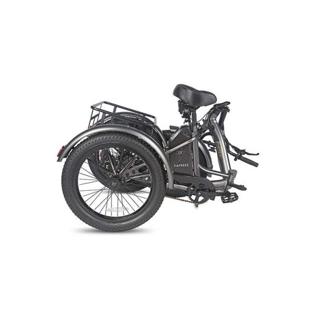 FAFREES F20 Mate 500W Motor Heavy Duty Ebike Electric Cargo Trike 180kg Capacity 110KM Range, Folding Design EU UK