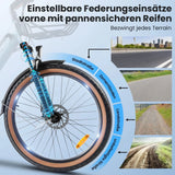 KAISDA K601 E-Bike , 36V/16Ah Elektrofahrrad klapprad E-Bike 26 * 2.5 Reifen