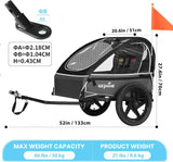 SEPNINE BT609S | Kids Bike Trailer