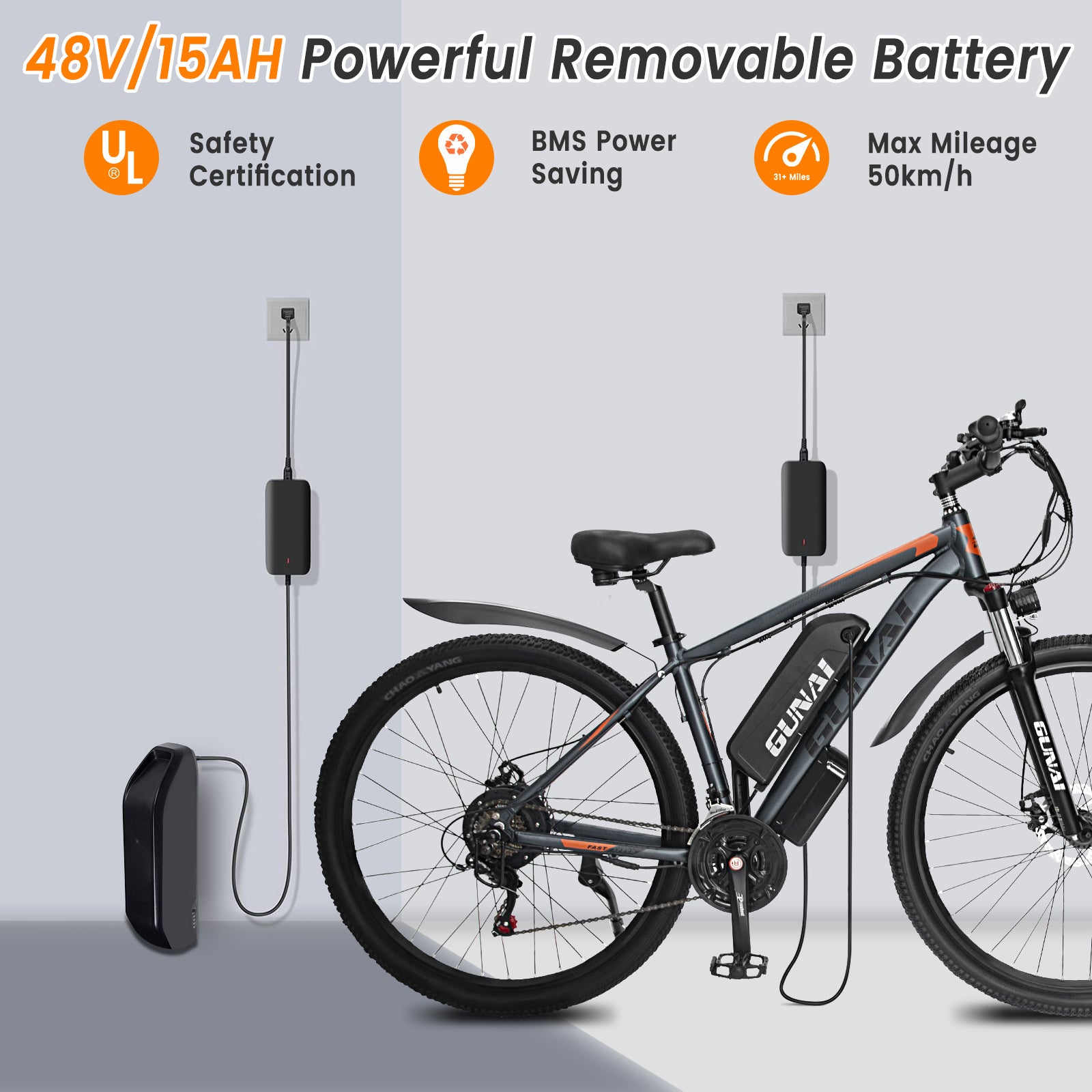 GUNAI GN29 | Electric Mountain Bike