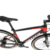 45/48/51/54CM   700C  Fat Tire Carbon Fiber Disc Brake Gravel Bike Bicicleta Road Bicycle