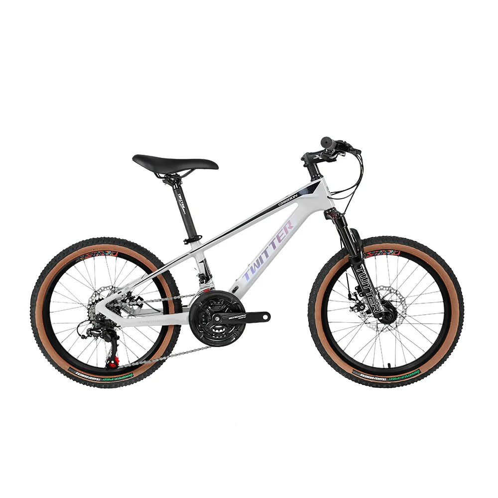 High Quality Twitter 20inch Carbon Fiber Kids' Bike 21speed Baby Kid Cycle 20"  Children Mountain Child Bike Bicycle for Kids