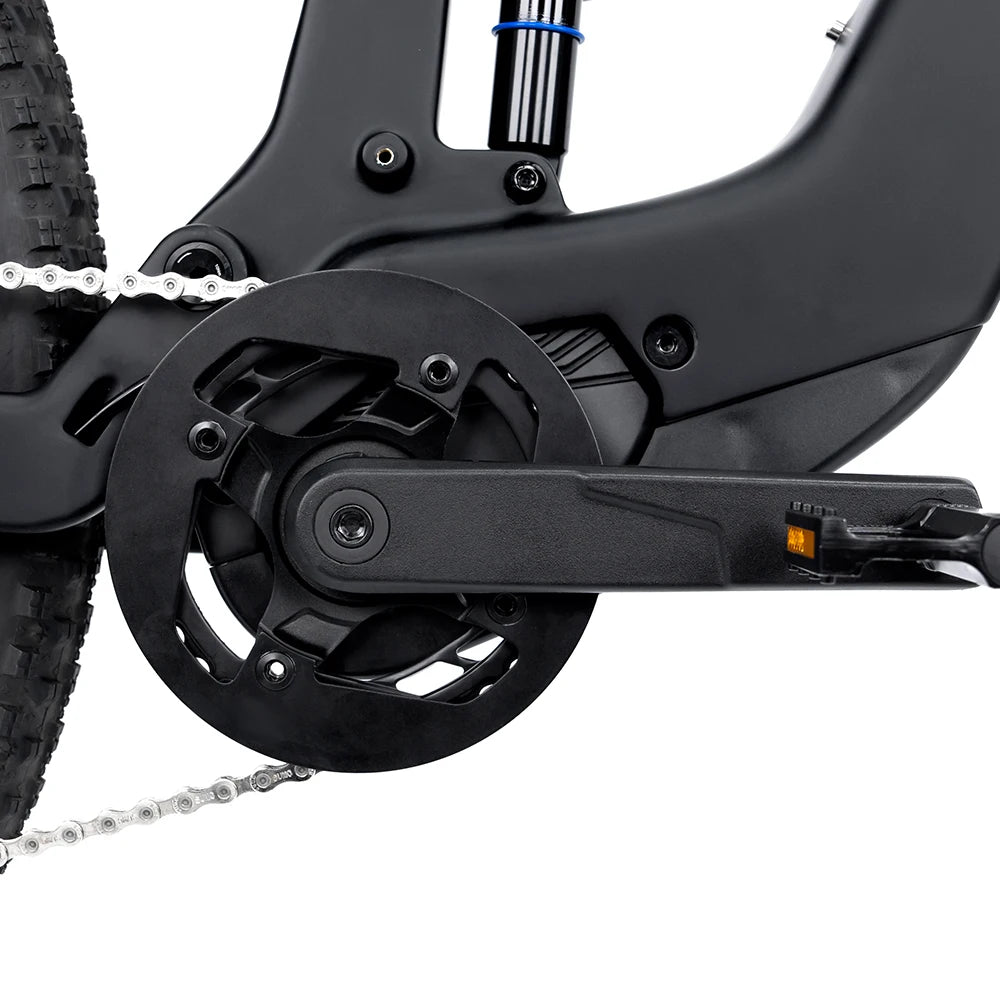 2025 New EM19 E Bike Mid Drive Ebike 12 Speed Carbon Fiber Electronic Mountain Bike Dual Suspension E-bike