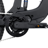 2025 New EM19 E Bike Mid Drive Ebike 12 Speed Carbon Fiber Electronic Mountain Bike Dual Suspension E-bike