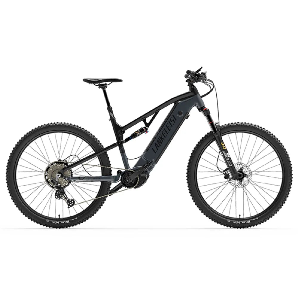 LANKELEISI GT800 48V 12-Speed Electric Mountain Bike with down Tube Lithium Battery and Aluminum Alloy Frame New Arrival