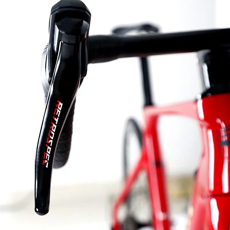 56CM Hidden Cable Handlebar Disc Brake Carbon Fiber Road Bike Bicycle  700C