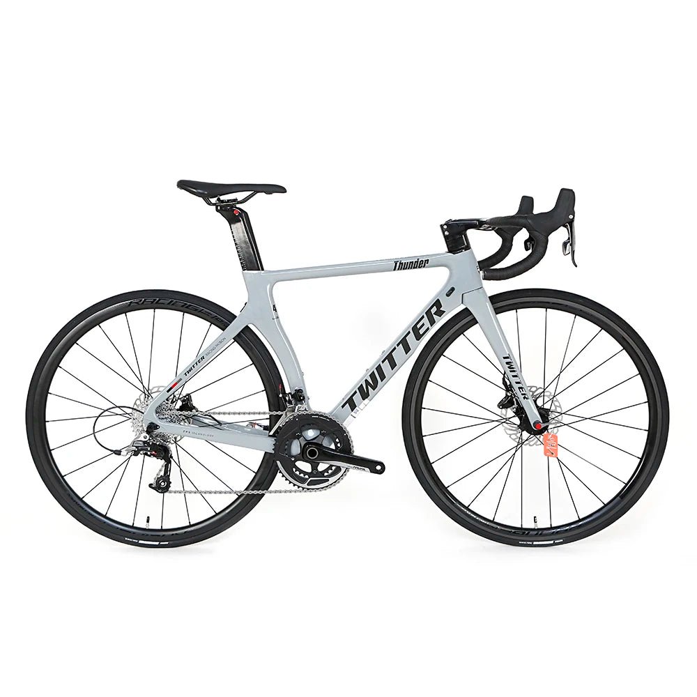 TWITTER Road Bike Thunder 30c Tyre 700c Rim T800 Carbon Fiber Adult Bike Road Bike Bicycle for Hot Sale