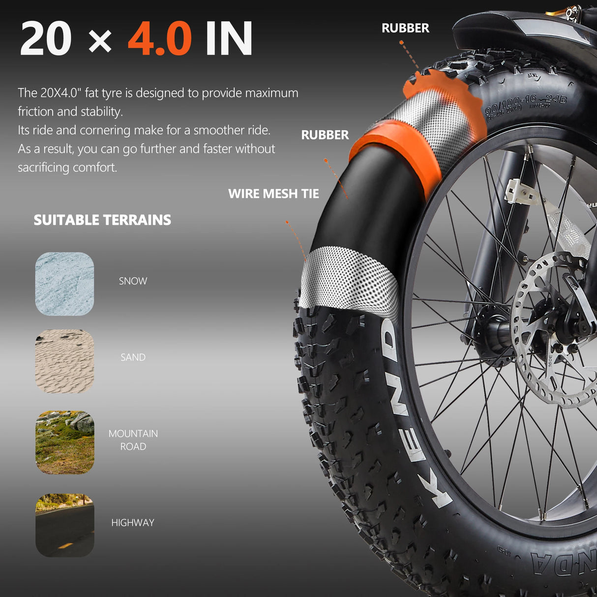 CEAYA A20PRO Electric Bike 48v 20Ah Lithium Battery Grey Option with Hydraulic Disc Brakes Aluminum Alloy Frame