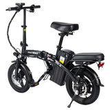 HONEY WHALE S6-S 14-Zoll-Elektrofahrrad 250W Motor 48V 10,4 Ah Batterie 25 km/h Vordere und mittlere Federung Dämpfung Doppels c