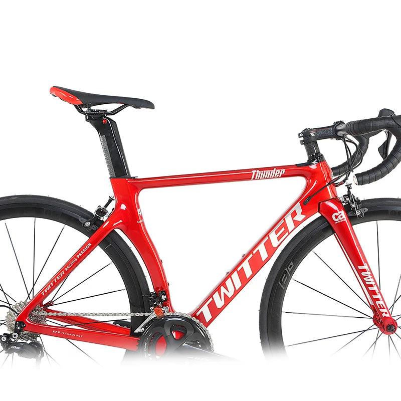 Twitter Carbon Road Bike Thunder-C 18speed 700c Carbon Fiber Road Bike Bicycle Racing Carbon Frame Road Bike