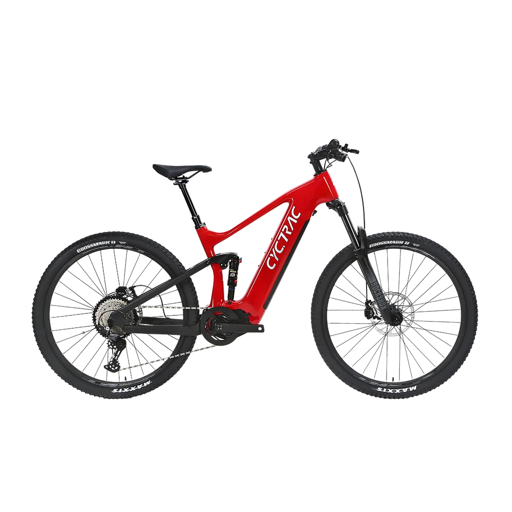 2025 EM10 Bafang 500W Power Supply Electric Mountain Bike for Men 48V Carbon Fibre Frame 48V Lithium Battery Central Electric