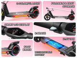 Emoko A43 Kids Scooter with 11km Range 17km/h Top Speed 6.5inch Tire 120BLS Battery 21.6V2Ah