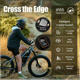 Fucare Taurus Aluminum Alloy Frame Hydraulic Brake 7 Speed Max 1200W Motor Lithium Battery 26" Electric Hybrid Bike