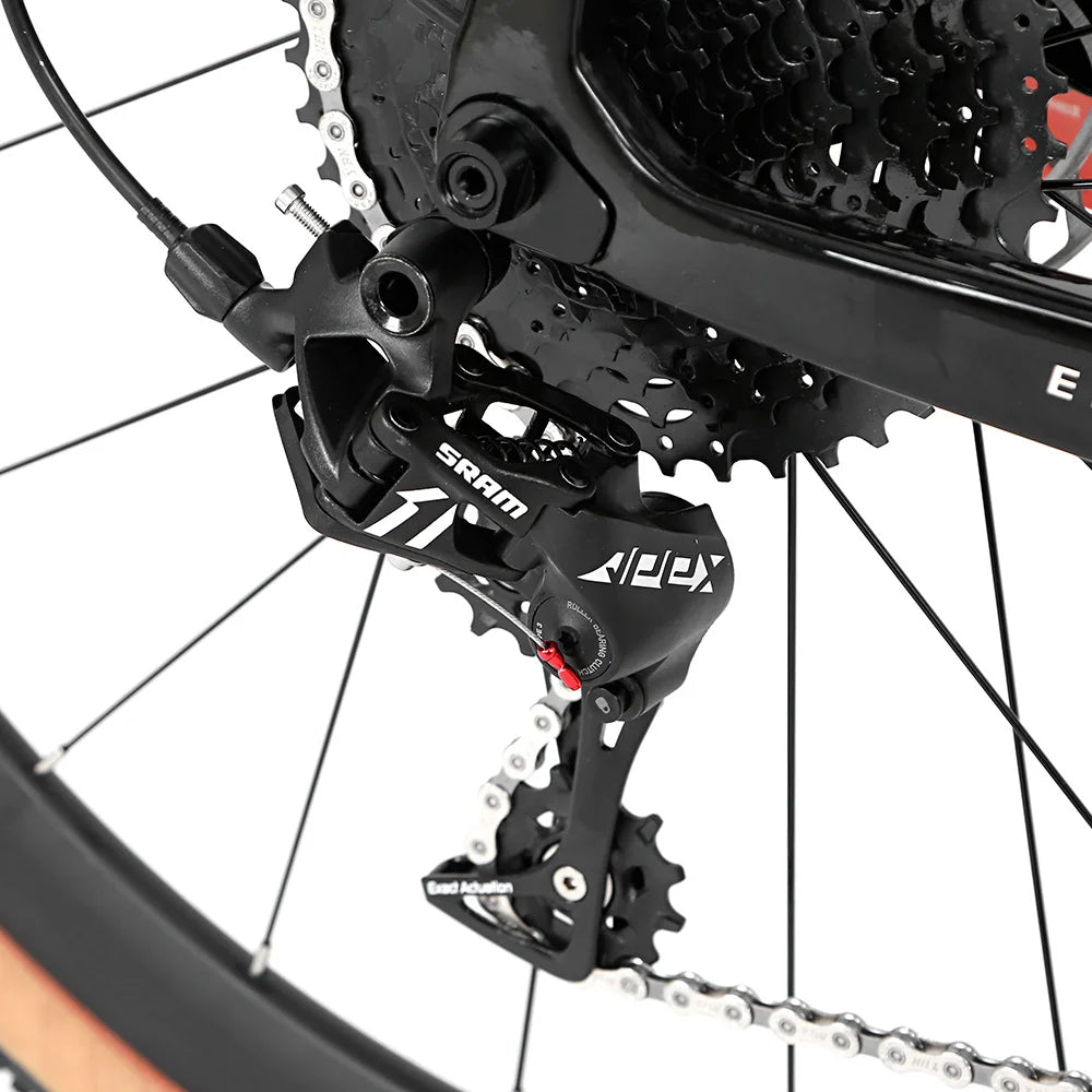Carbonda Grave Bike 700C China Twitter Carbon Gravel Bike Frame Carbon Fiber Fat Tire Bike Bicycle for Sale