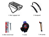Lankeleisi MX600PRO 500W Motor 48V 20Ah Battery City Thumb Throttle 500W Motor 24*2.4 Inches