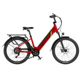 LANKELEISI ES500PRO Elektrofahrrad 500 W Motor 48 V 14.5 Ah Akku 24 Zoll Reifen 32 km/h Max-Geschwindigkeit Shimano 7 Geschwindi