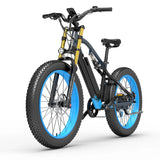 LANKELEISI RV700 Electric Smart Type Mountain Bike Central Motor EU Stock Free Fast Delivery Tube Battery Digital Smart Features