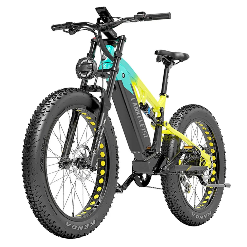 LANKELEISI RV800 Elektrofahrrad 26*4,0'' Rad 48V 750W Bafang Motor 52km/h Max. Geschwindigkeit 20Ah Batterie 120-150km Reichweit