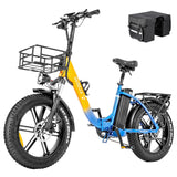 500W 48V 20Ah 48 km/h 50-70km Reichweite Shimano 7-Gang Ridstar MN20 Elektro fahrrad mit 20*4,0 'Fat Tire
