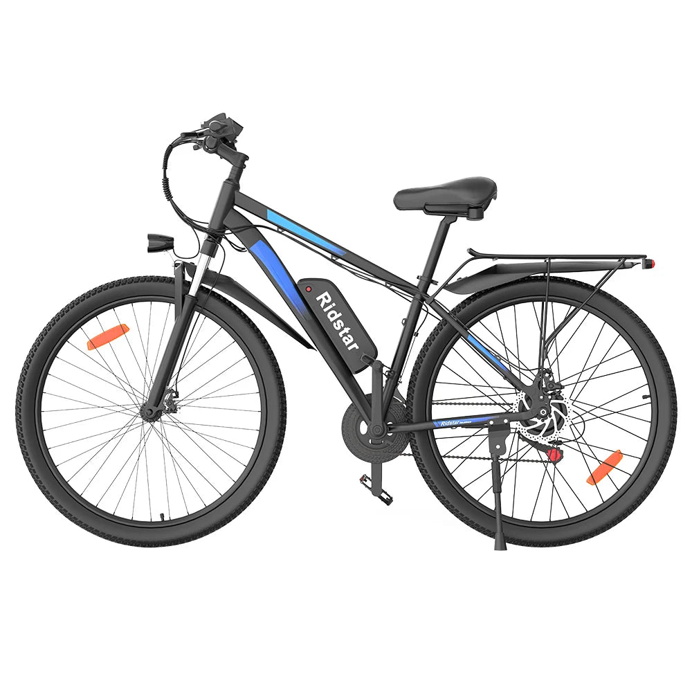1000W 48V 15,6 AH 25 km/h 29*2,1 Shimano 21-Gang Ridstar S29 Pro Elektro Mountain Bike 60km Range