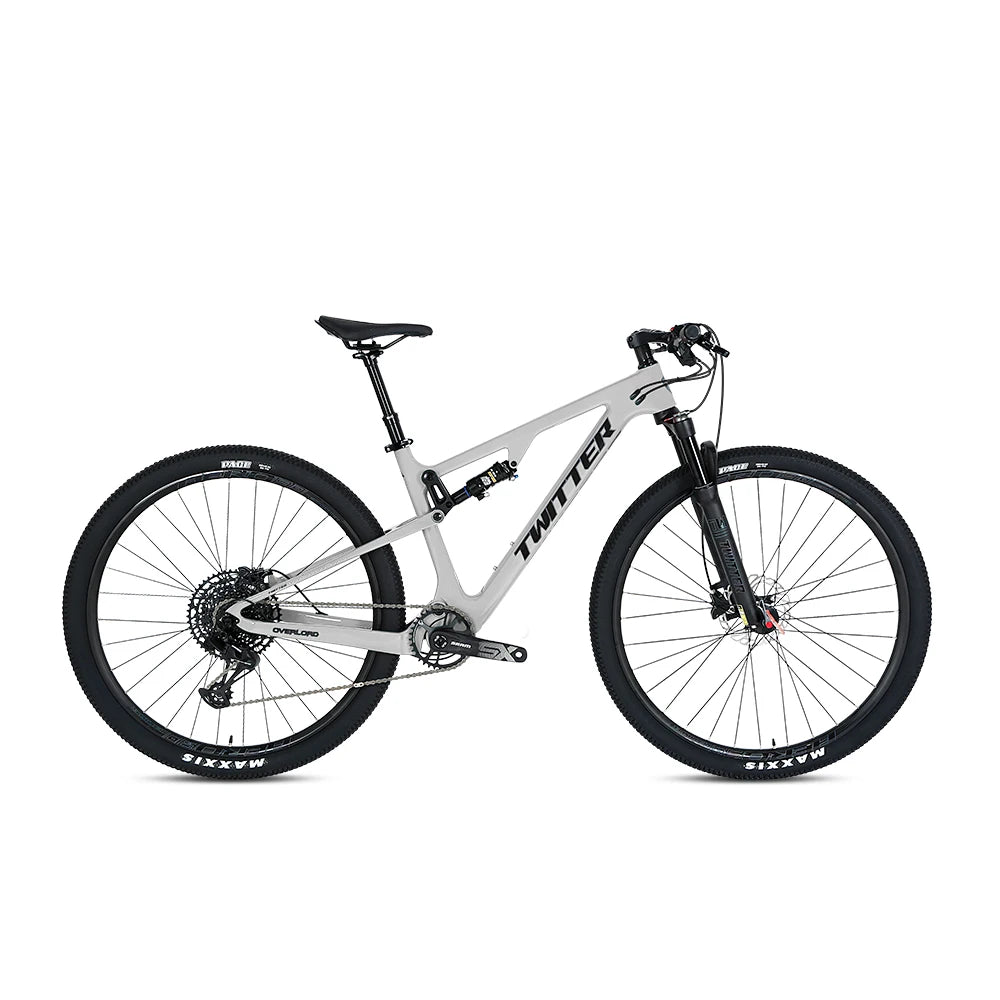 Twitter MTB Bike OVERLORD Mountain Bikes Full Suspension MTB Bicycle SX EAGLE-12speed Carbon Mountainbike 29 Inch