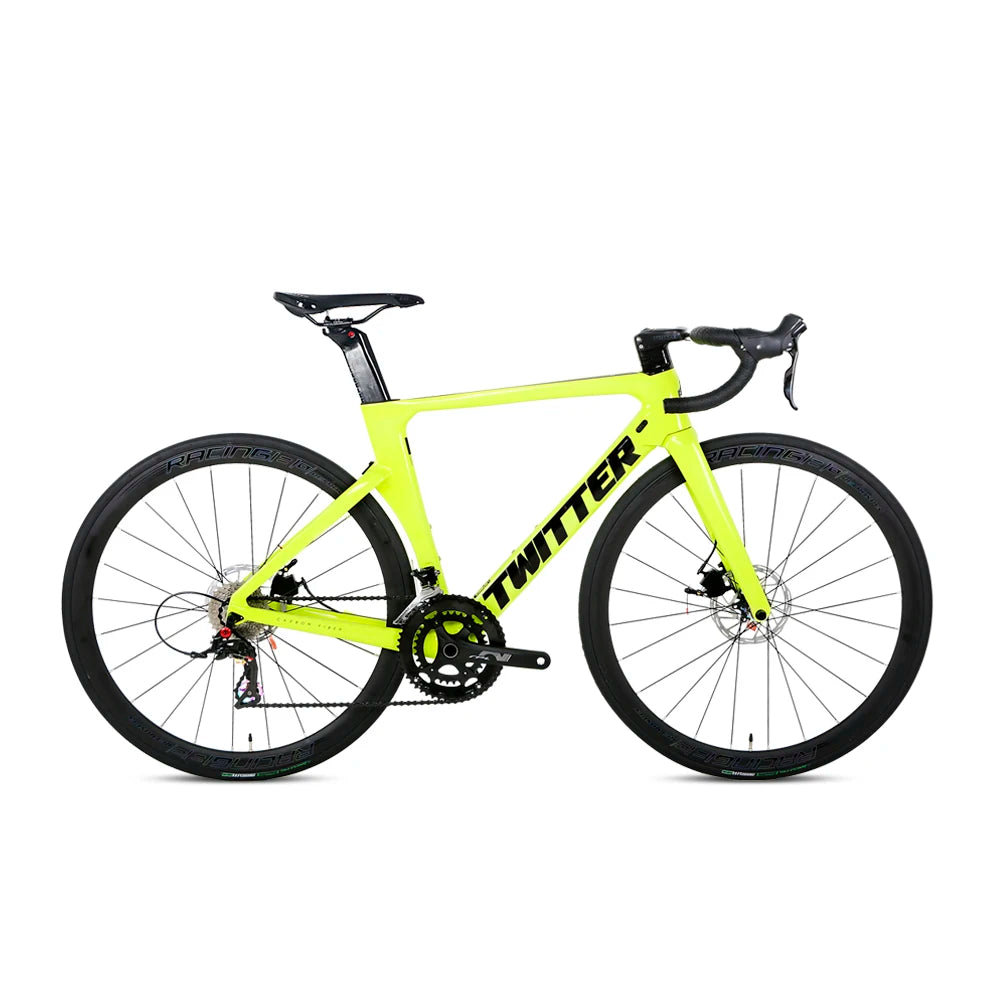 Twitter R3 Cheap Carbon Fibre Frame Racing 700C aero Road Bike Adult Bicycle