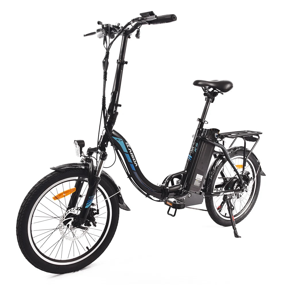 KAISDA K7 20*1,95 Zoll Reifen faltbares Elektro-Moped-Fahrrad Mountainbike 350 W Motor SHIMANO 7-Gang-APP-Steuerung