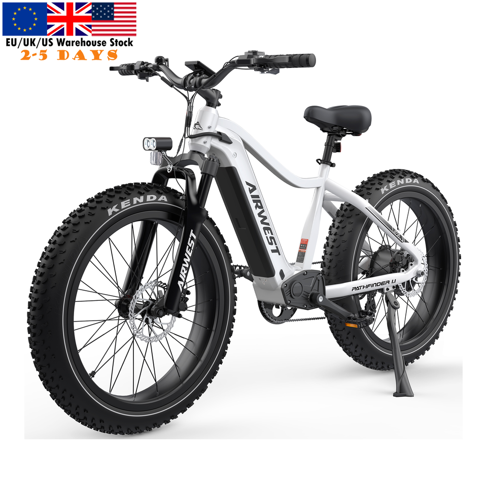 USA Stock 48V 15AH Fat Tire Electric Sport Mountain Bike Long Range 750W with LCD Display Wholesale for Adults
