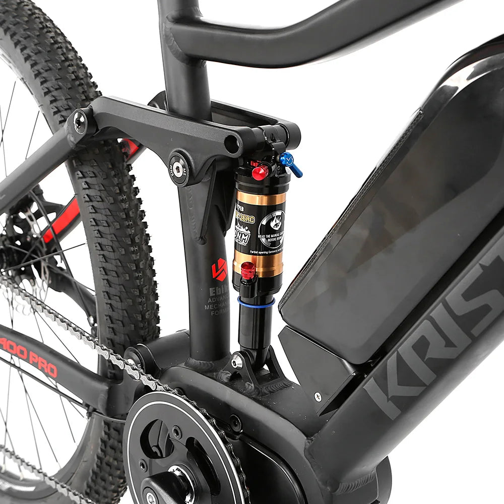 OEM Torque 36V 350w  Full Suspension  Electric Mountain Bike with E Bike Kits