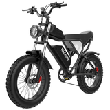 EU UK US Warehouse Q20 standard 1000W 20* 4 inch fat tires 48V 20Ah  electric bike with 36 mph top speed