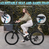 Electric City Bike Lightweight High Carbon Steel Ebike 48V 7.8AH  Battery Cycle Two Seater Bicycle With Throttle