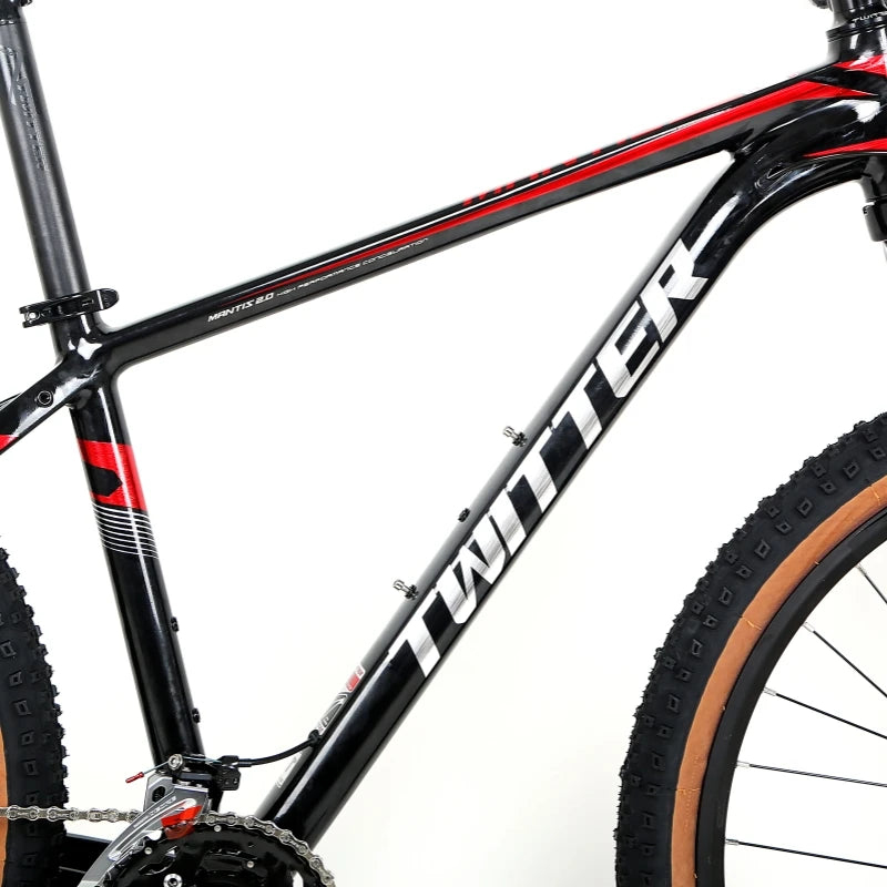 Twitter Aluminum Bicycle Factory Price Mantis2.0 30 Speed Hydraulic Disc Brake Aluminum Frame Mtb 27.5 29er Mountain Bike