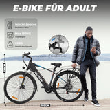 Hot Sale 48V 10.4Ah Electric City Bicycle 700C Aluminum Alloy Frame with Hidden Lithium Battery Cheap Electric Road Bike for Men