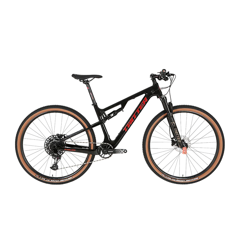 Twitter Suspension Carbon Mountain Bike for Sale OVERLORD 12speed  29inch Mountain Bike Full Suspension Bicycles Mountain Bike
