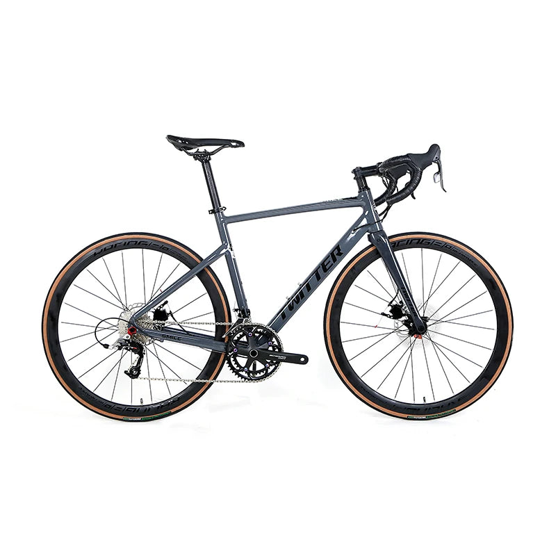 Twitter China High Quality Road Bikes for Men Bicycle Alloy Aluminum Frame 700x25c Tire Road Bike Professional Racing Road Bike