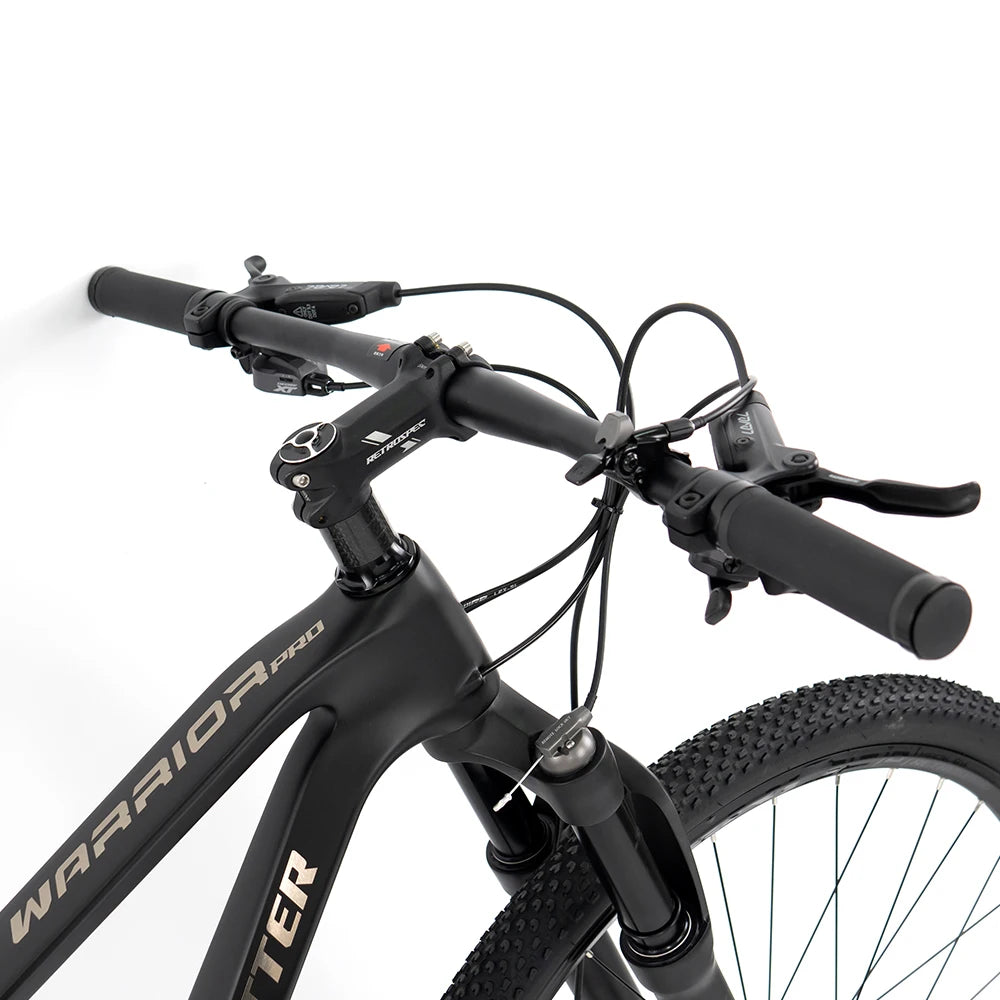 WARRIORpro Boost XT/M8100 29er Inch Bicycle Mountain Bike Frame 12-Speed Aluminum Fork Carbon Fiber 2*12S Boost XT/M8100-2*12S