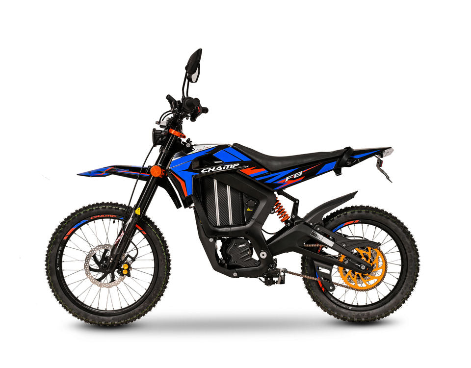 Wholesale Introductory Electric Motorcycles Electric Dirt Bike 3000W 73.8V38.4AH Lithium Battery 135km Range EEC COC
