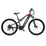 Elektro fahrrad verkäufer 1000W E-Bike Dirt Bike 27 Zoll Offroad Erwachsene Elektro Mountainbike Voll federung MTB Kostenloser V
