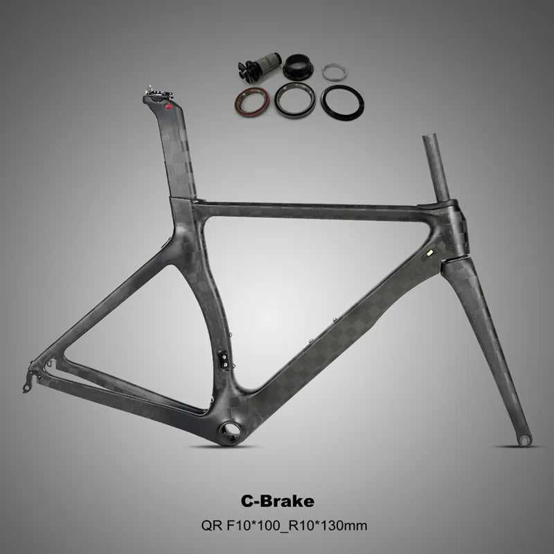 High Modulus Carbon Fiber Frame Gravel 700C Road Bicycle Frame 700C Road Bicycle Frame
