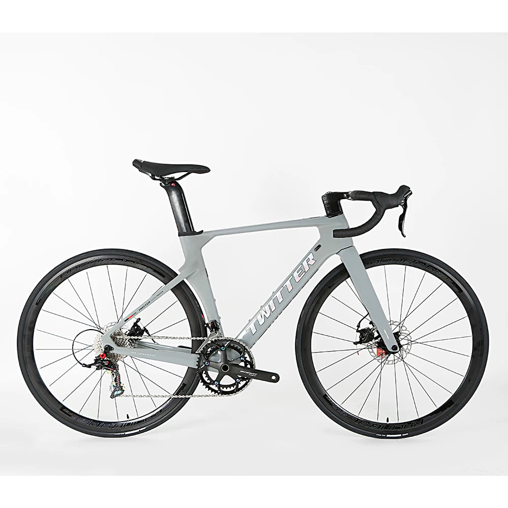 Bicycle Road Bike 700c Twitter R10 C Brake RIVAL 22S Alloy Wheel aero Racing Bicycle Carbon Fiber Road Bicycles