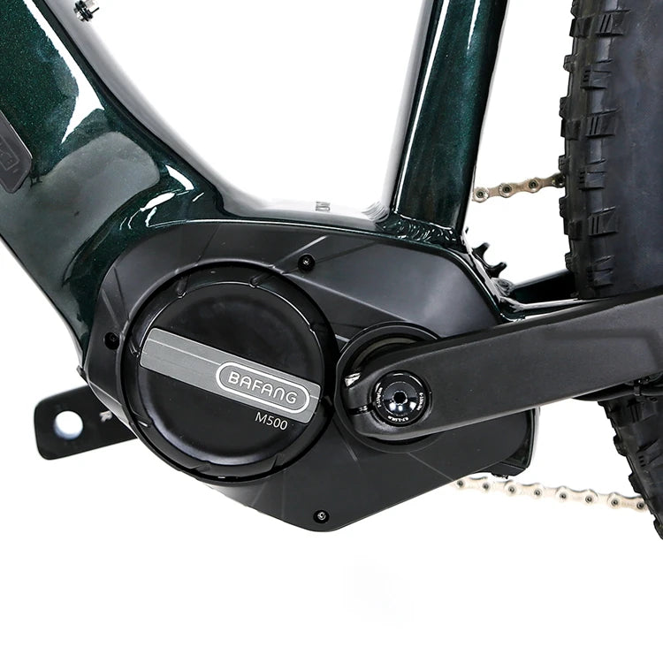 China Factory E Bike AL7005 Frame 36V250W13A Bafang Middle Motor Built-in Battery Electric Bike