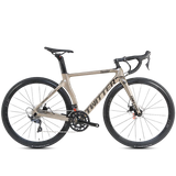 Thunder Disc Brake R3000 18S Alloy Wheel aero Bike Race 700c Bicycle Inner Cable Carbon Fiber Road Bikes