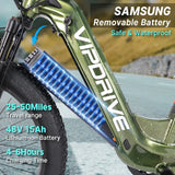 Vipdrive EU Warehouse Drop Shipping Downhill EBike MTB Removable 48V 15AH Best Battery 750W Women Low Step Snow Beach Bike